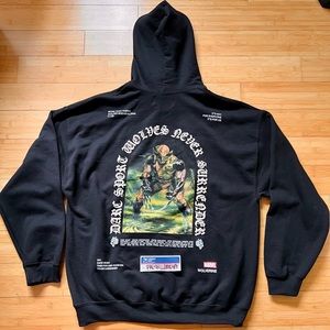 Darc Sport x Marvel Wolverine  Hoodie Large